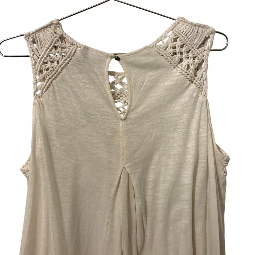 Anthropologie Akemi & Kin A Line Lattice Top Tank XS - Picture 2 of 7